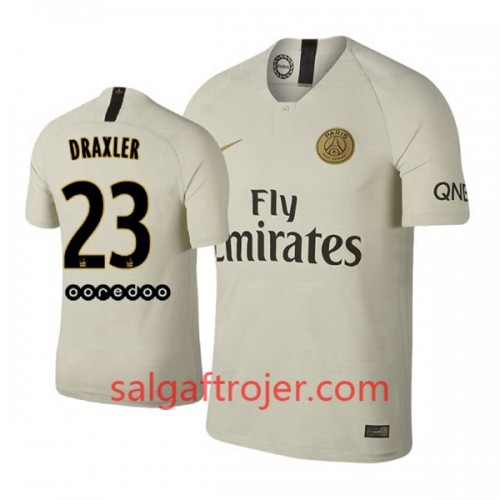 Paris Saint-Germain Fodboldtrøjer Draxler 23 Udebanesæt 2018/19 Kort ærmer Paris Saint-Germain Fodboldtrøjer Draxler 23 Udebanesæt 2018/19 Kort ærmer